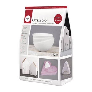 Rayher - Raysin 200 fehér öntőpor 10kg, Kellékek & szerszámok, Vegyes alapanyag, Gipsz, , Levegőn száradó, porcelánhoz hasonló, szagtalan, környezetbarát modellezőanyag, mely természetes an..., MESKA