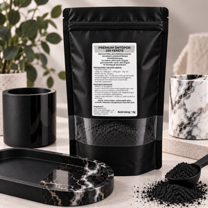 Prémium öntőpor 250 FEKETE 1kg, Kellékek & szerszámok, Vegyes alapanyag, Gipsz, , Levegőn száradó, porcelánhoz hasonló, szagtalan, környezetbarát modellezőanyag, mely természetes an..., MESKA