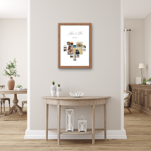 Szív alakú egyedi poszter, Otthon & Életmód, Dekoráció, Kép & Falikép, Poszter, Fotó, grafika, rajz, illusztráció, MESKA