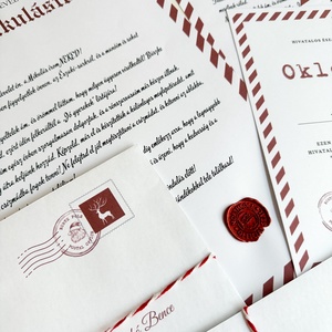 Mikulás levél - karácsony - mikulás - mikulás ajándékok - Meska.hu