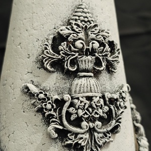 ÚJ barokk karácsonyi dísz (kézműves termék) - karácsony - karácsonyi lakásdekoráció - ünnepi asztaldekoráció - Meska.hu