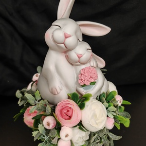 Nyuszis (húsvéti) asztali dísz  - otthon & életmód - dekoráció - Meska.hu
