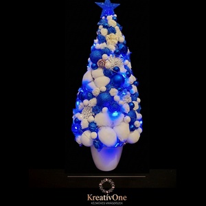 Karácsonyi asztali dísz - Meska.hu