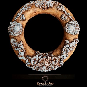 Különleges barokk kopogtató, Otthon & Életmód, Dekoráció, Ajtó- és ablak dekoráció, Ajtódísz & Kopogtató, Agyagozás, Festészet, MESKA