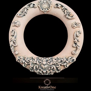 Különleges barokk kopogtató, Otthon & Életmód, Dekoráció, Ajtó- és ablak dekoráció, Ajtódísz & Kopogtató, Agyagozás, Festészet, MESKA