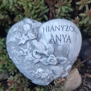 Anyáknapja -Sírdísz-szív - otthon & életmód - vallás - temetkezési tárgy - Meska.hu