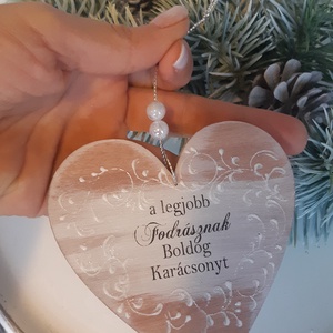 Karácsonyi ajándék körmösnek,fodrásznak,tanárnéninek,dajka néninek - karácsony - karácsonyi lakásdekoráció - karácsonyfadíszek - Meska.hu