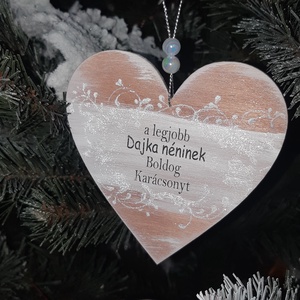 Karácsonyi ajándék- tanárnéninek,körmösnek ,tesónak,osztályfőnöknek - karácsony - karácsonyi lakásdekoráció - karácsonyfadíszek - Meska.hu