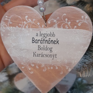 Karácsonyi ajándék- tanárnéninek,körmösnek ,tesónak,osztályfőnöknek - karácsony - karácsonyi lakásdekoráció - karácsonyfadíszek - Meska.hu