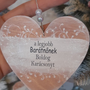 Karácsonyi ajándék- anyának,apának,tanárnak,tanítónéninek,fodrásznak - karácsony - karácsonyi lakásdekoráció - karácsonyfadíszek - Meska.hu