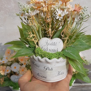 Ballagás-óvódai-bölcsödei ajándék óvónéninek,dajkanéninek, Otthon & Életmód, Dekoráció, Asztal és polc dekoráció, Asztaldísz, Mindenmás, MESKA