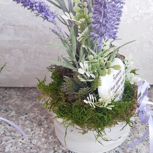 Ballagás-óvódai-bölcsödei ajándék óvónéninek,dajkanéninek - otthon & életmód - virágdekoráció - virágdíszek - asztali virágdísz - Meska.hu