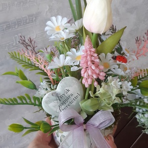 Nőnapi,anyáknapu ,köszönő /búcsúajándék - otthon & életmód - dekoráció - asztal és polc dekoráció - asztaldísz - Meska.hu