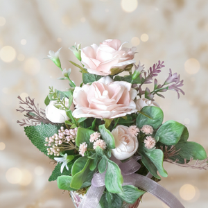 Rózsás ajándék/dekoráció, Otthon & Életmód, Virágdekoráció, Virágdíszek, Asztali virágdísz, Mindenmás, MESKA