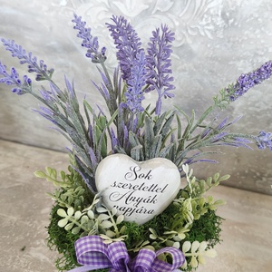 Anyáknapi ajándék -asztaldisz, Otthon & Életmód, Dekoráció, Asztal és polc dekoráció, Asztaldísz, Mindenmás, MESKA