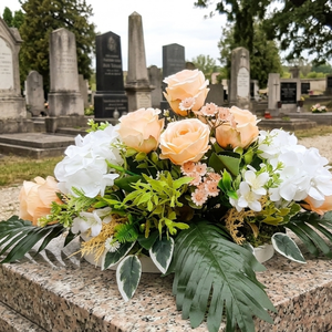 Kegyeleti Sírdísz-nehezített - Meska.hu