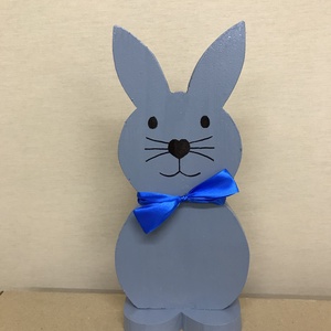 Húsvéti tavaszi nyuszi dísz, Otthon & Életmód, Dekoráció, Dísztárgy, Famegmunkálás, MESKA