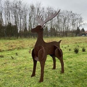 Karácsonyi szarvas dekoráció - Meska.hu