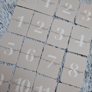 Baba mérföldkő kártya, babakártya ajándék kártyatartóval - Meska.hu