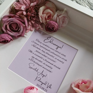 Szülőköszöntő ajándék, virág szülőköszöntő esküvőre - Meska.hu