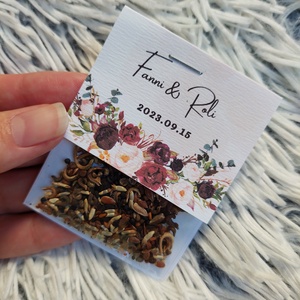 Esküvői virágmag köszönőajándék, Esküvő, Emlék & Ajándék, Köszönőajándék, , MESKA