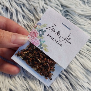 Esküvői virágmag köszönőajándék, Esküvő, Emlék & Ajándék, Köszönőajándék, , MESKA