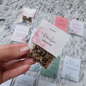 Esküvői virágmag köszönőajándék, Esküvő, Emlék & Ajándék, Köszönőajándék, , MESKA