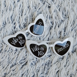 Esküvői party szemüveg - Meska.hu