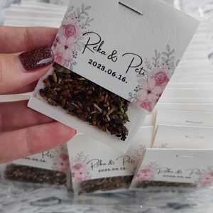 Esküvői virágmag köszönőajándék, Esküvő, Emlék & Ajándék, Köszönőajándék, , MESKA