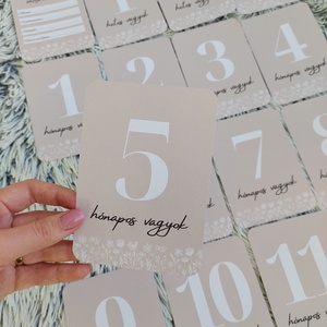 Baba mérföldkő kártya, babakártya 16db, Otthon & Életmód, Babaszoba, gyerekszoba, Babaszoba kép, Fotó, grafika, rajz, illusztráció, MESKA