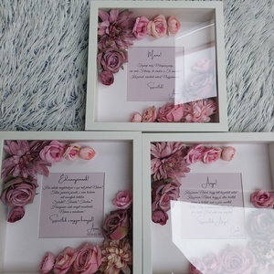 Szülőköszöntő ajándék, virág szülőköszöntő esküvőre, virág box - esküvő - emlék & ajándék - szülőköszöntő ajándék - Meska.hu