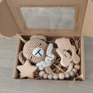 Baba ajándék csomag / babaváró ajándék, Játék & Sport, Babalátogató ajándékcsomag, Horgolás, MESKA