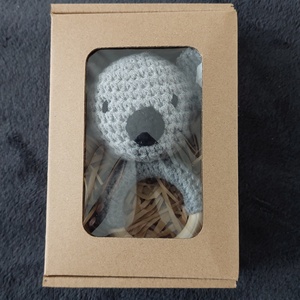 Horgolt csörgő koalamaci - játék & sport - 3 éves kor alattiaknak - csörgő - Meska.hu