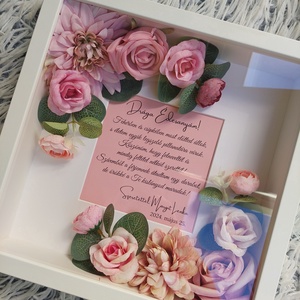 Szülőköszöntő ajándék, virág szülőköszöntő esküvőre - esküvő - emlék & ajándék - szülőköszöntő ajándék - Meska.hu