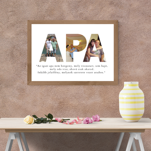 Egyedi apás fotókép � személyre szabható ajándék apukáknak, Művészet, Grafika & Illusztráció, Digitális, Mindenmás, MESKA