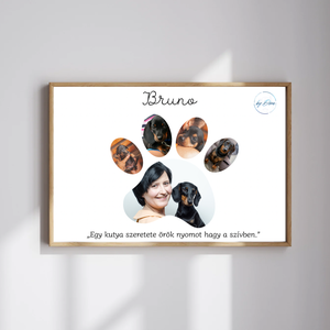 Egyedi kutyás fotókép saját fotókból - DIGITÁLIS, Művészet, Grafika & Illusztráció, Digitális, , MESKA