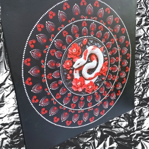Mandala festmény  - otthon & életmód - dekoráció - spiritualitás - mandala - Meska.hu