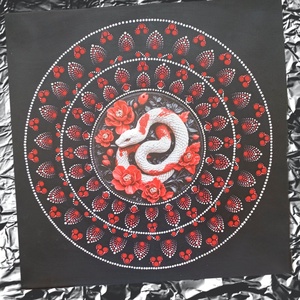 Mandala festmény  - otthon & életmód - dekoráció - spiritualitás - mandala - Meska.hu