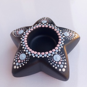 Mandala mécsestartó  - otthon & életmód - gyertya, illat, aroma - mécses és mécsestartó - Meska.hu