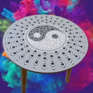 Mandala mintás asztal , Otthon & Életmód, Bútor, Asztal, , MESKA