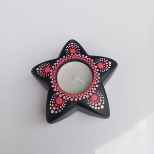 Mandala mécsestartó  - otthon & életmód - gyertya, illat, aroma - mécses és mécsestartó - Meska.hu