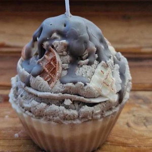 Maffin gyertya, Otthon & Életmód, Gyertya, illat, aroma, Illatviasz, Gyertya-, mécseskészítés, MESKA
