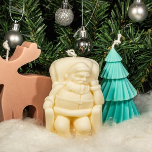 Karácsonyi szójaviasz gyertyák - Meska.hu