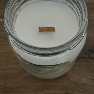 Karácsonyi pohár gyertya - Meska.hu