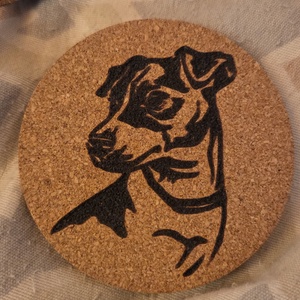 Jack russel terrier poháralátét, Otthon & Életmód, Konyhafelszerelés, tálalás, Tálalás, Tányér- és poháralátét, , MESKA