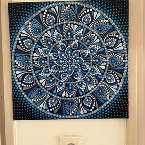 Kékvarázs - otthon & életmód - dekoráció - kép & falikép - vászonkép - Meska.hu