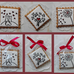 Mézeskalács -köszönőajándék szív, maci, plakett formák/esküvő/ballagás/óvoda/iskola/bölcsőde/évzáró - esküvő - emlék & ajándék - köszönőajándék - Meska.hu