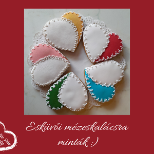 Mézeskalács -köszönőajándék/esküvő/keresztelő/ballagás/évzáró, Esküvő, Emlék & Ajándék, Köszönőajándék, Mézeskalácssütés, MESKA