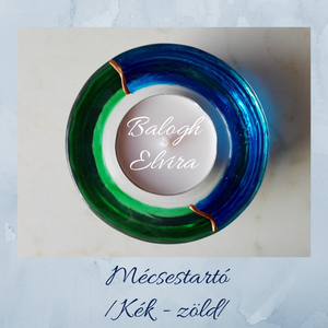 Mécsestartó-üvegfestett-teamécses-ballagás/óvoda/iskola/bölcsőde/évzáró/búcsúztató/esküvő, Otthon & Életmód, Gyertya, illat, aroma, Mécses és mécsestartó, Festett tárgyak, Festészet, MESKA