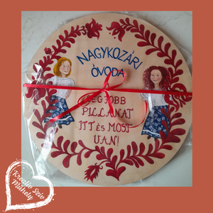 Mesefigurás ábázolással-akrilfestmény/évzáró/ballagás/születésnap/névnap/esküvő/búcsúztató - művészet - festmény - akril - Meska.hu